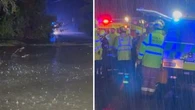 Woman swept away in floodwaters as NSW lashed with heavy rain