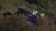 Six teenagers seriously injured in alleged high-speed stolen car rollover