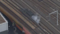 Major delays on Melbourne train lines after fire breaks out on railway line