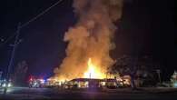 Queensland country pub goes up in flames