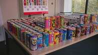 Energy drinks seized in SA equivalent to nine cans of Coke