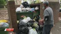 Council claims public housing block's bins are too full to empty