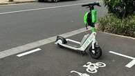 Council establishes state's first dedicated e-scooter parking to clear footpaths