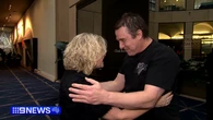 The breast cancer survivor who has Aussie actor to thank