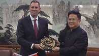 Treasurer Jim Chalmers makes landmark visit to China