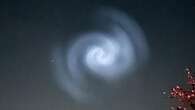 Reason behind strange, glowing spiral seen in UK skies