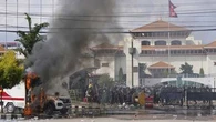 Police in Nepal open fire on protesters outside parliament, killing 10