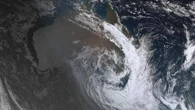 Weekend of gloom forecast with thick clouds visible from space