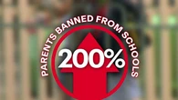 Abusive parents facing longer bans from school under new laws