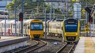 Major train delays after vehicle crashes into overhead line in Brisbane