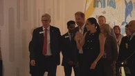 Harry and Meghan arrive at children's hospital for first stop on Aussie tour