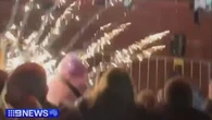 Malfunction sends explosives into crowd at Queensland community fair