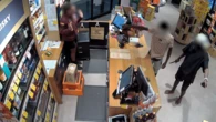 Shocking footage of bottle shop staff being slapped, held at knifepoint released