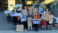 Traders strike for first time in Queen Victoria Market's history