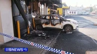 Gang on the run after tobacconist hit by early morning ram-raid