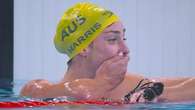 Harris in disbelief after storming to 50m freestyle silver