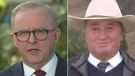 PM calls for Barnaby Joyce to be sacked over 'bullet' comment