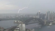Widespread storms bring heavy rain, winds and large hail to Queensland and NSW