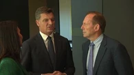 Liberals leader fires up party faithful following Tony Abbott's presidency