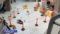Girl, 13, arrested after man injured by flying trolley at Sydney shops