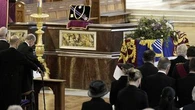 Royals gather for historic farewell to the Duchess of Kent