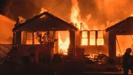 Two-storey Melbourne home gutted by fire, neighbouring properties damaged