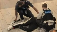 Boy allegedly holding machete during dramatic shopping centre arrest