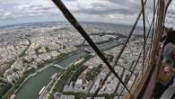 A Current Affair gets a view of The Olympics from the top of the Eiffel Tower