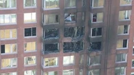 Gust of wind blows baseball player's plane into apartment building