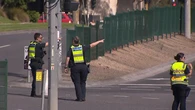 Pedestrian fighting for life after being struck by car suspected of running red light