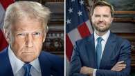 Official portraits of Donald Trump, JD Vance released