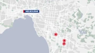 Five car fires overnight in Melbourne possibly linked