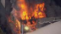 Large fire engulfs factory in Sydney's south-west