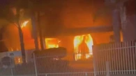 Two﻿ businesses gutted by fire in Melbourne's north