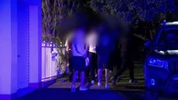 Five males 'in ski masks' gatecrash party armed with machetes