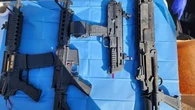 Four charged with theft of 40 guns, but majority still haven't been found