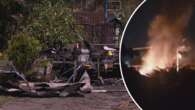 Caravan explosion rocks Queensland street after 'suspicious' blaze