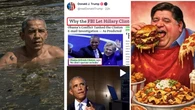 Troubling conspiracy theories in Donald Trump's late night Truth Social spree