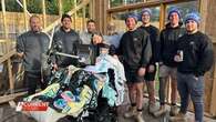 Tradies pick up the tools to help build dream home for chippy struck by MND