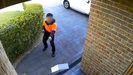 Delivery driver cracks window with thrown package at Sydney home