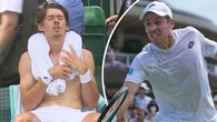 De Minaur survives 'stifling heat' in first round win at Wimbledon