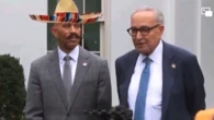 Why does Trump keep posting this fake video of a man in a sombrero and moustache?