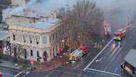 Police probe 'suspicious' fire at historic Adelaide building