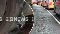Damage bill for M1 scrap metal spill could be in the millions, says trucking boss