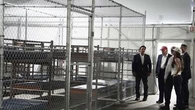 Lawmakers allowed into 'Alligator Alcatraz' say detainees packed into cages