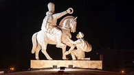 'Kneel before Iran': Tehran's new statue of Roman ruler's humiliation