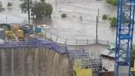 Cars swamped as heaviest rain in 20 years hits parts of south-east Queensland