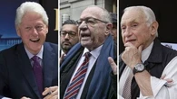 Who else appears to be in the Jeffrey Epstein 50th birthday book?