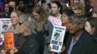 Vigil held in Brisbane for Biloela family as young girl remains in hospital