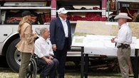 Trump calls reporter 'evil' during visit to Texas town devastated by flood